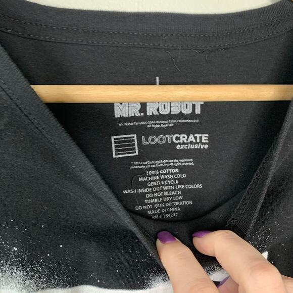 Mr. Robot F Society T-Shirt Large - Picture 3 of 5